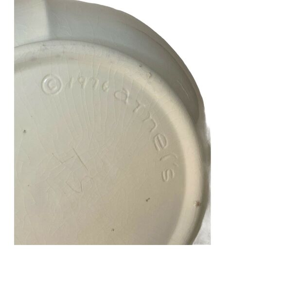 Arnel's FISHERMAN 3pc Chamber Pot 1976 Bowl with Splash Cover & Lid Vintage - Picture 10 of 12